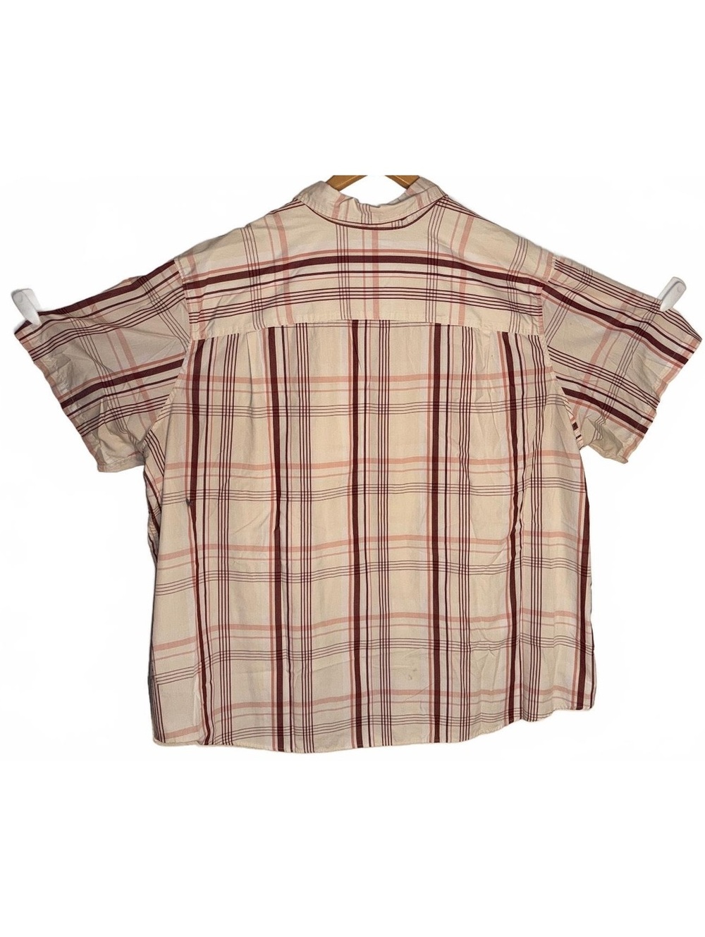 KingSize Men's 4XL Big Button-Up Shirt Plaid Style - Picture 4 of 5